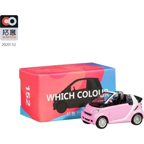 Xcartoys 1:64 Benz Smart Blind Box Simulation Model Car