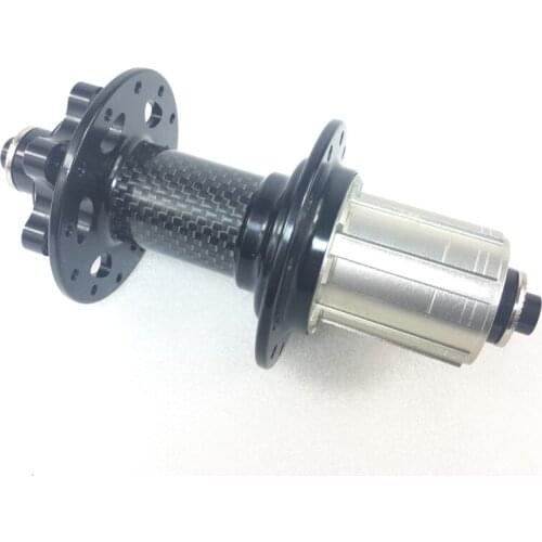 XC AM carbon fiber alloy Powerway PFH-M64 MTB rear hub disc brake mountain bike 28 holes 135mm QR 10s 11s or XX1 XD 11s