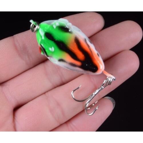 1pcs 4.2cm 6gfishing Lure Minnow lure Crank Lures Mix fishing bait Frog Fishing lures With 3D Eyes