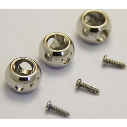 1000sets 10mm round ball inner hole Beads Charms for key chain DIY polished jewelry accessories parts- Free Shipping