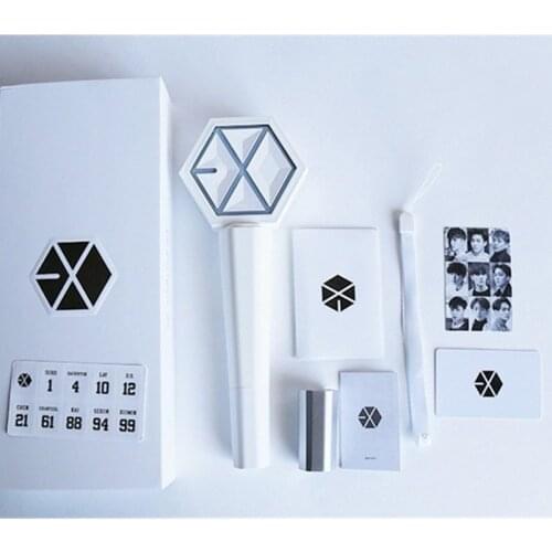 2018 EXO Light Stick Ver. 2.0 Sehun Chanyeol DO Glow White Concert Light Stick Lamp Gifts Free Shipping