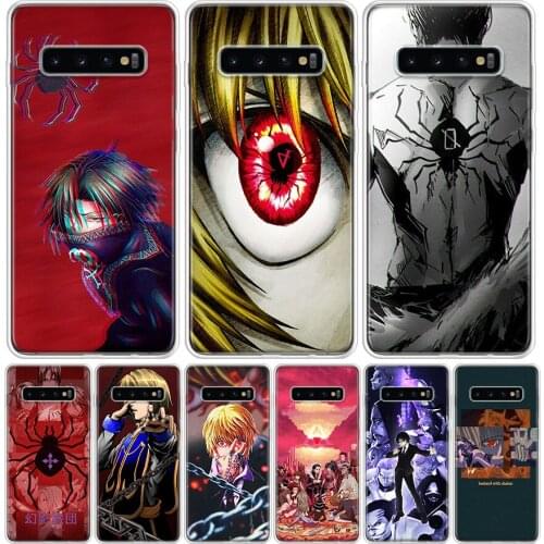 Hunter X Hunter Phantom Troupe Cover Phone Case For Samsung Galaxy S10 S20 Ultra Note 10 9 8 S9 S8 J4 J6 J8 + Lite Plus Pro S7 C