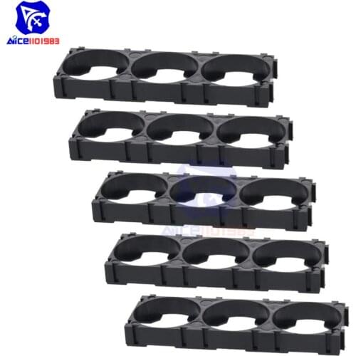 Diymore 5PCS/Lot 3x26650 Lithium Battery Bracket Rechargable 3 Pack Cell Holder
