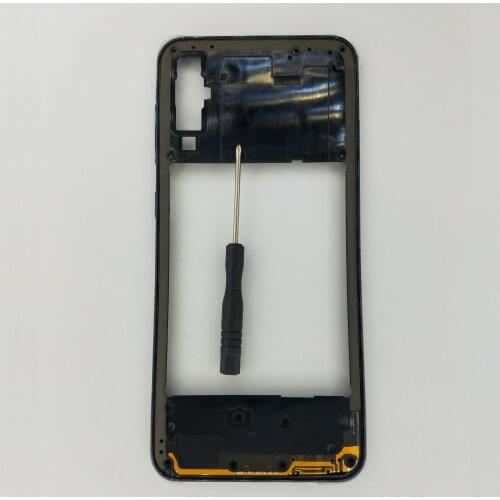 For Samsung Galaxy A50 A505 A505F A505FN A505FM A505GN Phone New Side Housing Middle Frame Center Chassis With Buttons + Tools