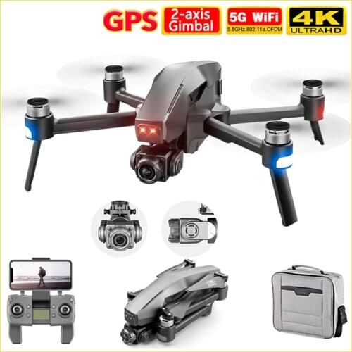 2021 M1 Pro 2 drone 4k HD mechanical 2-Axis gimbal camera 5G wifi gps system supports TF card drones distance 1.6km