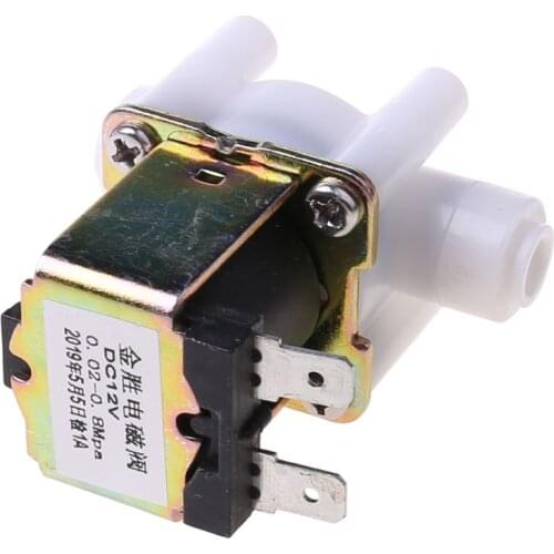 Electric Solenoid Valve For Water Purifier Refrigerator Normally Closed DC 12V N58A