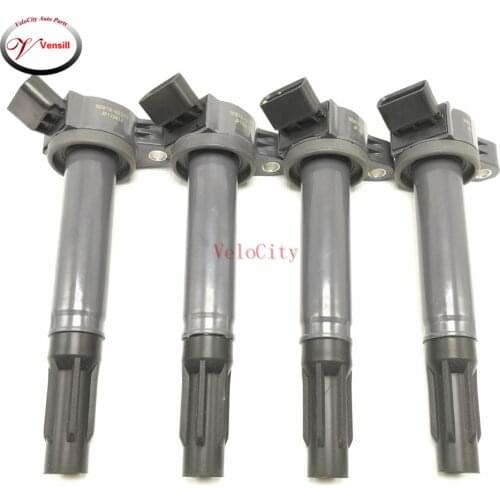 4 PCS Ignition Coils Part No# 90919-02251 90919-A2002 Fits 06-12 LEXUS ES240 ES350 08-16 Venza 05-12 Avalon 05-12 RAV4