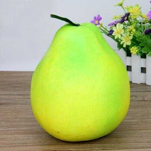 050 Simulation of pomelo foam / fake pomelo fake fruit vegetable model 16*17.5cm