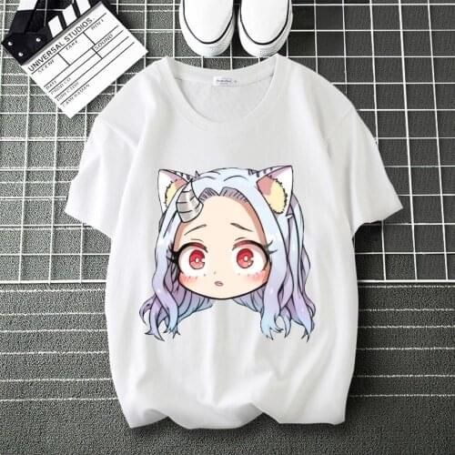 My Hero Academia Bakugo Katsuki Cartoon Print personalise T-Shirt O-Neck Short Sleeve Modal Shirt Shirts