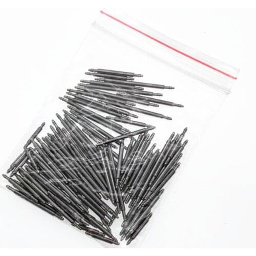 108pcs 8-25mm Stainless Steel Watch Band Strap Spring Bar Link Pins Remover New Silver