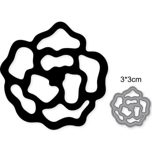 Christmas Flowers Scrapbooking Punching Template Embossing Dies Stencils Cutting Cutting Dies