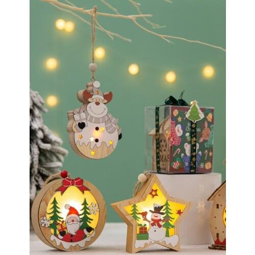 Christmas elk Christmas tree ornaments