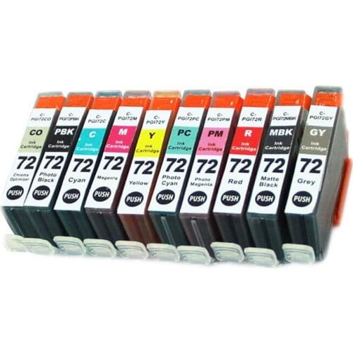 Vilaxh PGI-72 Compatible Ink Cartridge For Canon PGI72 PGI 72 PIXMA PRO-10 Printer