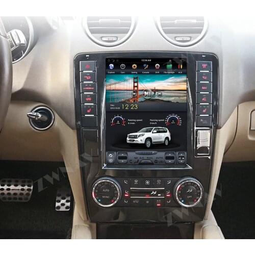 For Mercedes Benz ML W164 W300 Vertical Tesla Radio Screen Android 9.0 Car GPS Navigation Headunit Multimedia Player Auto Stereo