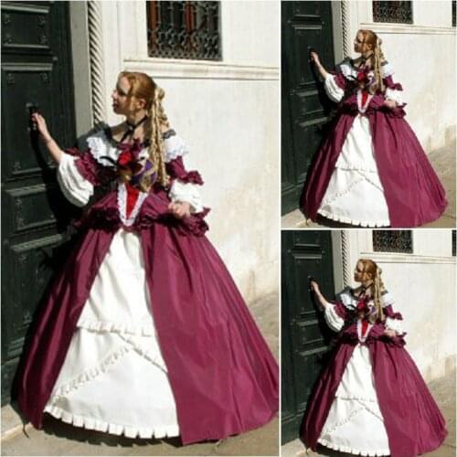 SC-242 Victorian Gothic/Vintage Dress Halloween Theater Movie dresses Prairie Chic dress Custom made