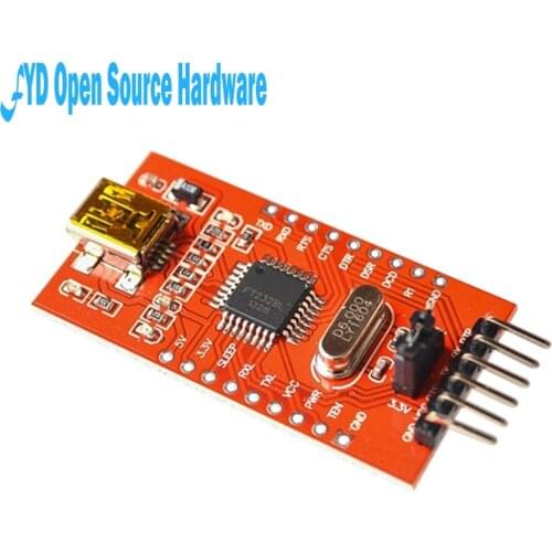 1pcs FT232 FT232BL FT232RL USB 2.0 to TTL Level Download Cable to Serial Board Adapter Module 5V 3.3V Debugger