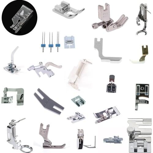 1PCS Domestic Sewing Machine Accessories Presser Foot Feet Kit Set Hem Foot Spare Parts For Brother Singer Janome