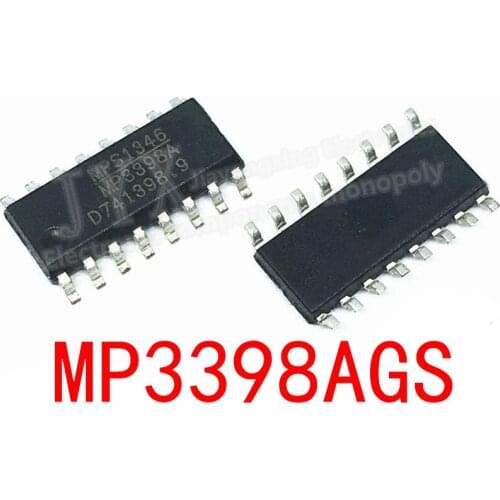 5pcs MP3398AGS SOP16 MP3398GS SOP-16 MP3398 MP3398A MP3398AGS-Z