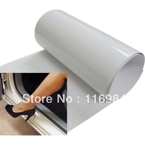 6" x 60"(15cm*1.5M) Clear Door Sill or Door Edge Paint Protection Scratch Film Vinyl Sheet