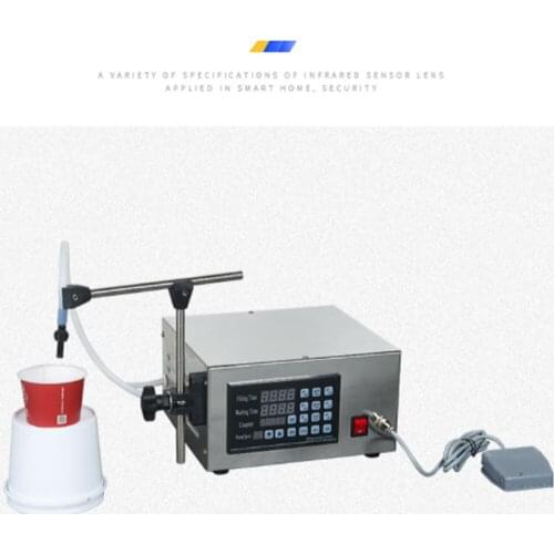 Liquid Filling Machine GFK-280 Semi-automatic CNC Stainless Steel Filler Quantitative 2-3500ml