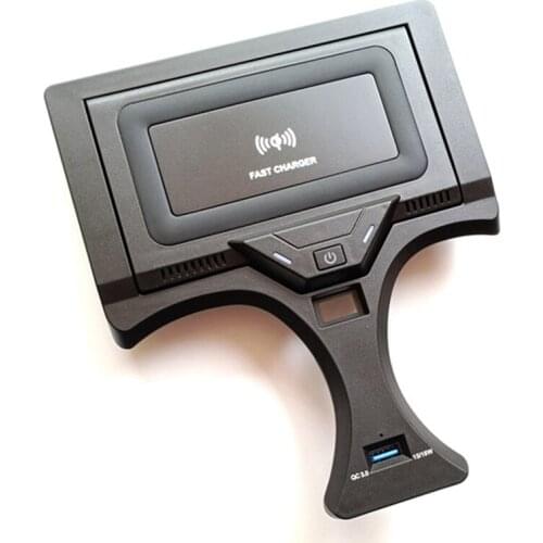 Car Wireless Charger Fast Phone Charging Plate for-BMW 3 Series G20 G28 2020 2021 with NFC Card Key