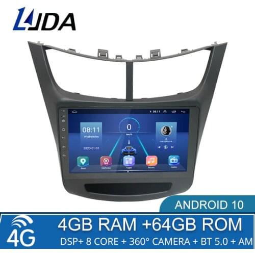 4G+64G DSP Android 10 Car Multimedia Player For Chevrolet Sail aveo 2015-2019 2 Din Car Radio GPS Navi Stereo WiFi Octa Core