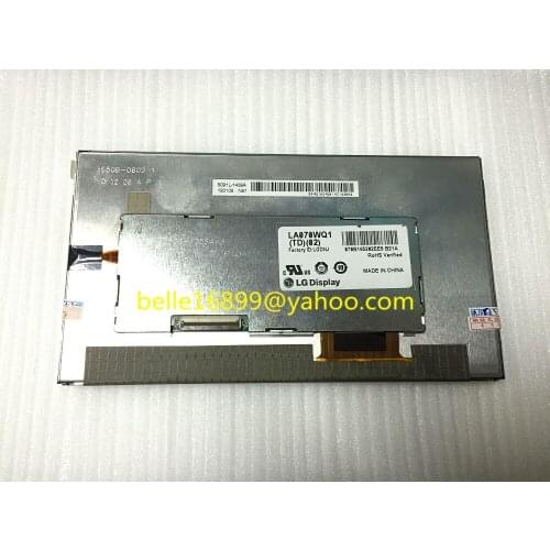 100% Original 7inch LA070WQ1(TD)(01)/LA070WQ1(TD)(02) LCD display LA070WQ1-TD01 LA070WQ1-TD02 For Buickk OPEL Bosh GPS NAVI