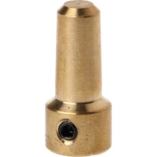 Brass 3.17mm Electric Drill Chuck JT0 Coupling Motor Shaft Coupler Clamp Fixture