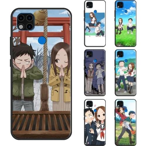 Nishikata and Takagi-san Anime Case For Xiaomi Redmi Note 10 8 9 Pro Note 7 9S 8T Back Cover For Redmi K40 9A 9 9C 7A