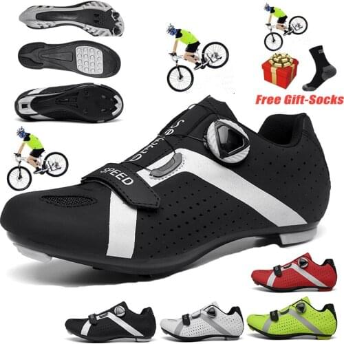 Professional Athletic Bicycle Cycling Shoes Sapatilha Ciclismo Breathable Men Self-Locking Road Bike Women Cycling Sneakers