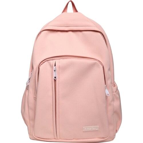 Summer Light Bags Young Girls Street Style School Student Daily Packs Couple Fashion Laptop Backpacks Women Travelling Handbag