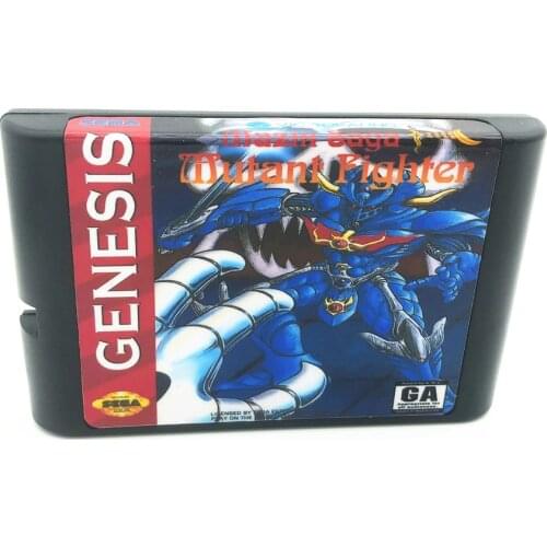 Mazin Sage Mutant Fighting For SEGA GENESIS & Mega Drive 16 Bit Video Games Conosle