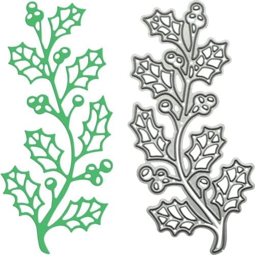Foliage Leaf Pattern Metal Cutting Dies For Scrapbooking Handmade Clipart Card Decorating Paper Art Work Cutter