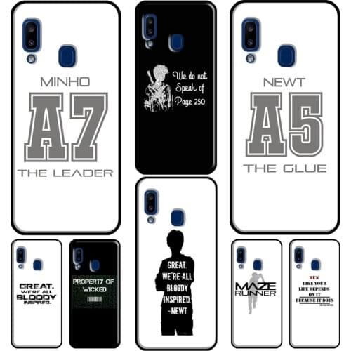 Newt Quotes The Maze Runner For Samsung A71 A51 A41 A31 A11 A42 A12 A52 A32 A72 A70 A50 A10 A02S A20e A21S Phone Cover