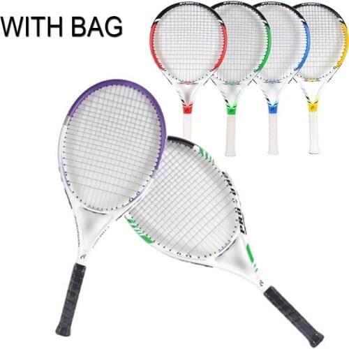 Proffisional Technical Type Carbon Fiber Tennis Rackets High Quality Raqueta Tenis Racket With Bag Racchetta Tennisracket Tennis