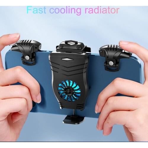 1 Pair Game Controller Extraordinary Hand Feeling Portable Plug Play Compact Mobile Gaming Joystick Trigger Gamepad for Gaming