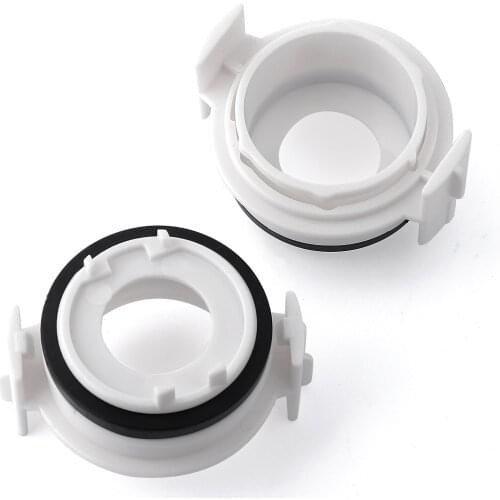 2pcs H7 Led Headlight Bulbs Adapters Holders Base for BMW E46 3Series 325ci 325i 330ci 330i M3 328Ci 323i 318i E65 E90 Retainer