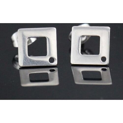 3 styles Fashion stainless steel Jewelry Making DIY Earrings Findings Components, 200pcs/lot