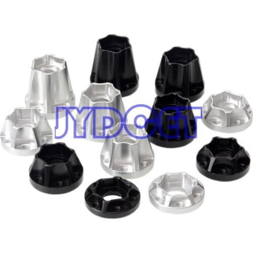 Aluminum Alloy 12mm Wheel Hex Hub For 1/10 RC 1.9" 2.2" Wheel Rim SCX10 TRX4 D90 CC01 Axial