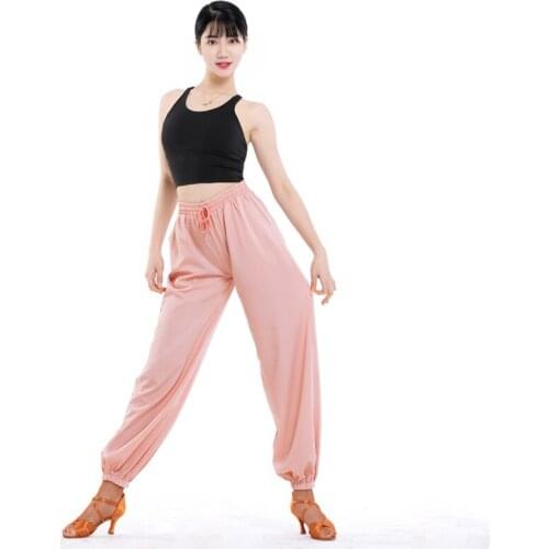 Latin Dance Pants Adult Ballroom Practice Wear Tango Dancing Outfit Samba Costume Rave Tango Trousers Salsa Dance Wear JL3331