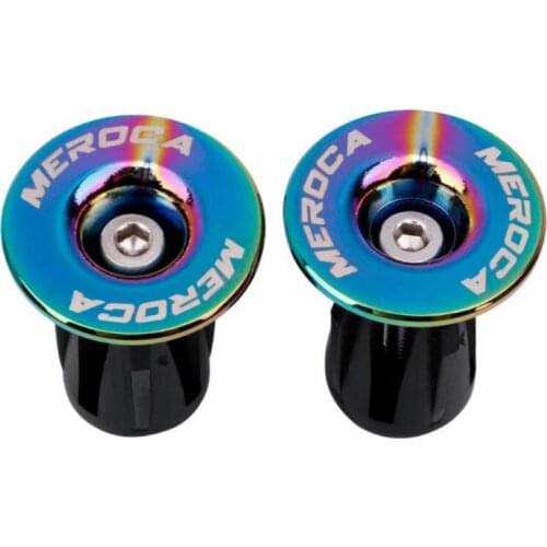 MEROCA Color Expansion Fund Aluminium Alloy Highway Vehicle Bicycle Currency Handlebar Plug Handle Plug Bicycle Grips