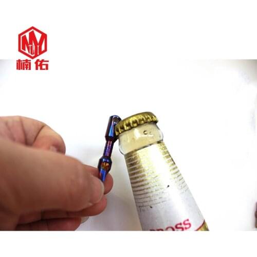 EDC Bottle Opener Titanium Horse Crowbar Portable Bottle Opener Multifunctional Accessory