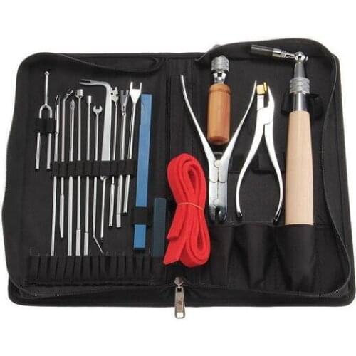 A group of high quality piano tuning tools, piano accessories