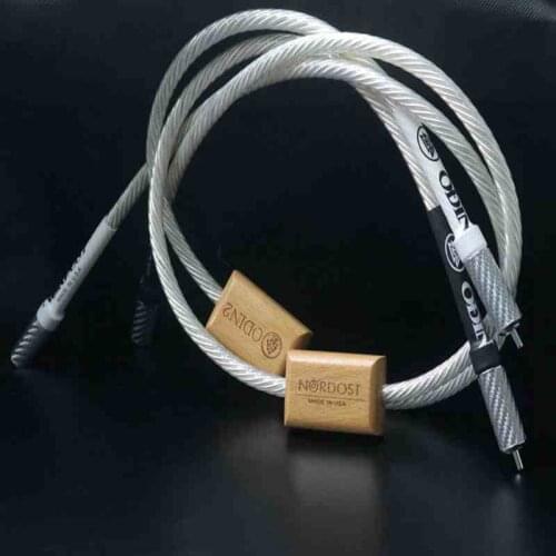 Nordost ODIN 2 fever audio RCA signal cable double lotus Rhodium plated audio cable CD amplifier tub