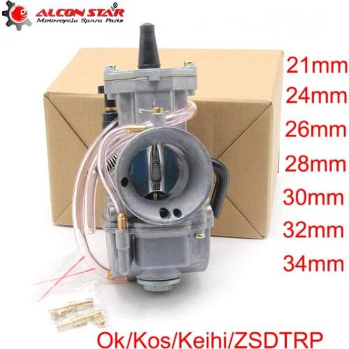 Alconstar Koso Keihin OKO PWK ZSDTRP 21mm 24mm 26mm 28mm 30mm 32mm 34mm Performance Racing Carburetor For Scooter JOG DIO KR150