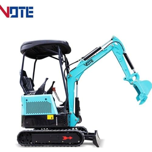 Chinese Crawler Mini Excavator 1 Ton 2 Ton Small Digger A Good Helper For Road Greening