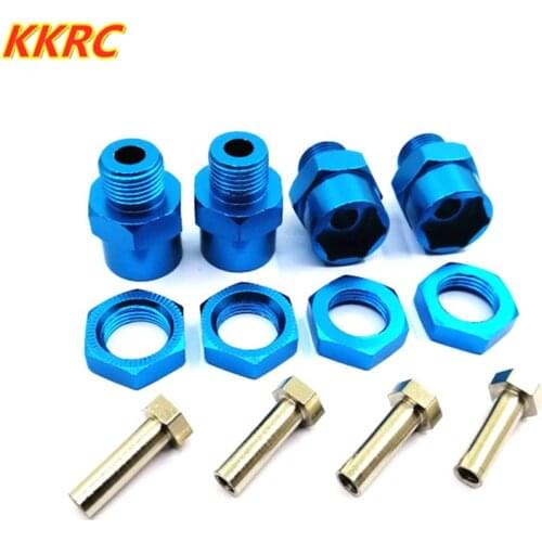 Aluminum Alloy 12mm To 17mm Tire Adapter Wheel Nut For HSP 1/10 1/8 Scale Models Hobby Car Accessories