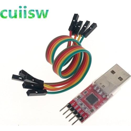 1pcs CP2102 module USB to TTL serial UART STC download cable PL2303 Super Brush line upgrade