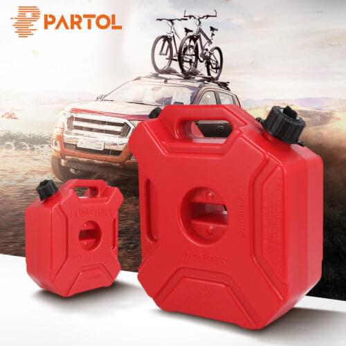 3L 5L Portable Fuel Tank Red Gas Cans Spare Petrol Plastic Tanks Mount Motorcycle Jerry Can Gasoline Oil Container Fuel-jugs