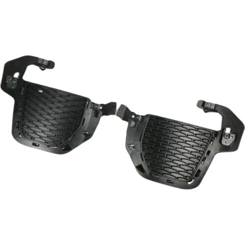 Fit For 16-18 Land Rover Range Rover Extreme front bumper fog lamp grille Actuating front bumper grille LED fog lamp shade